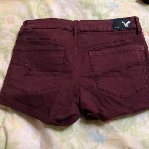 American eagle high rise jean shorts size 4 - Picture 2 of 4